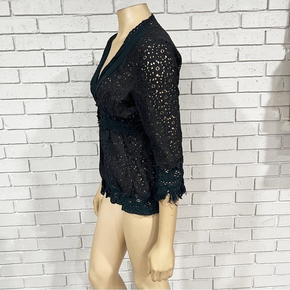 Spenser Jeremy Women’s Lace Cardigan - Picture 7 of 11